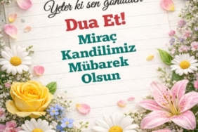 Miraç Kandili Tebrik Kartı