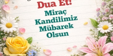 Miraç Kandili Tebrik Kartı