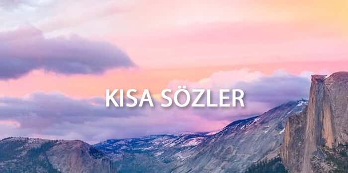 kısa sözler