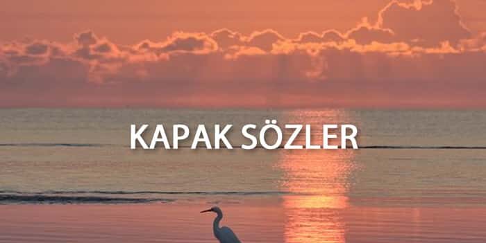 kapak sözler