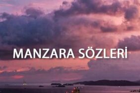 manzara sözleri