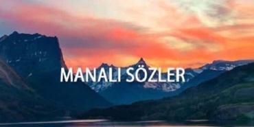 manalı sözler