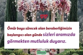 davetiye sözleri